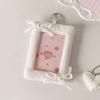 Cartoon Photocard Holder Kpop Photo Card Holder with Keychain ID Card Holder Pendant Keychain Student Card Sleeves