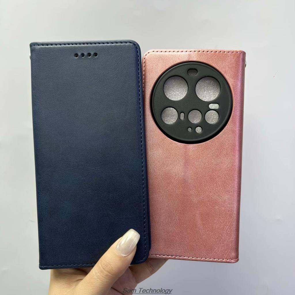 Magnetic Attraction Leather Case for Xiaomi Mi 15 Ultra / Xiaomi 15 Ultra Holster Flip Cover Case Wallet Bags Capa Fundas Coque