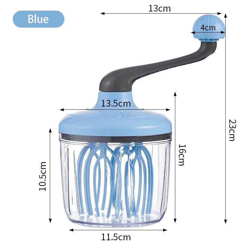 Manual Whisk Household Cake Baking Tools Egg Stirrer Semi-automatic Small Egg White Cream Whisk