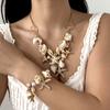 Bohemian Pearl Shell Conch Starfish Pendant Necklace for Women Girls Fashion Creative Design Summer Beach Necklace Neck Jewelry