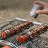 2pcs Portable BBQ Grilling Basket Stainless Steel Nonstick Barbecue Grill Basket Tools Grill Mesh for Meat Hamburger Barbecue Tools