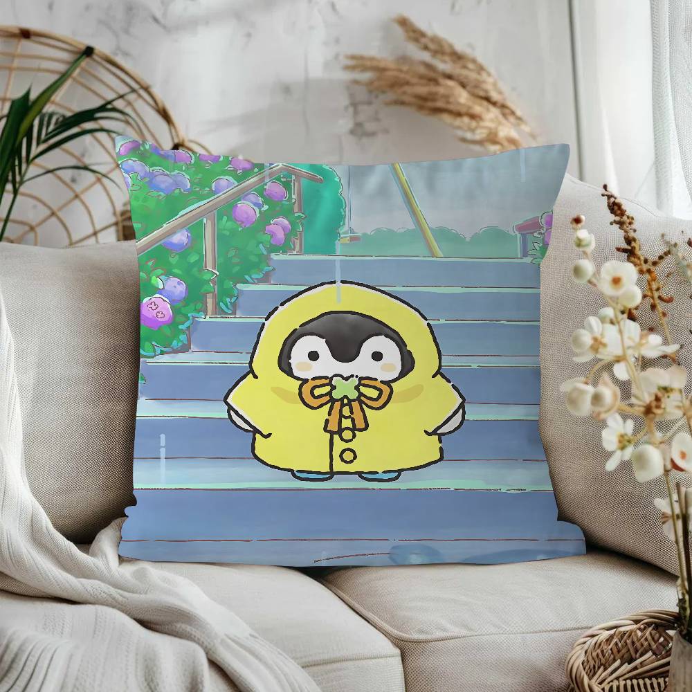 

Koupen-chan Cartoon Cushion Cover 30x50 Polyester Sofa Cushions Decorative Throw Pillows Home Decoration Pillowcover 16x16Inch