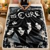 Flannel BlanketThe Cure Warm Soft Throw Blanket for Indoor Sofa Bed Living Room Use