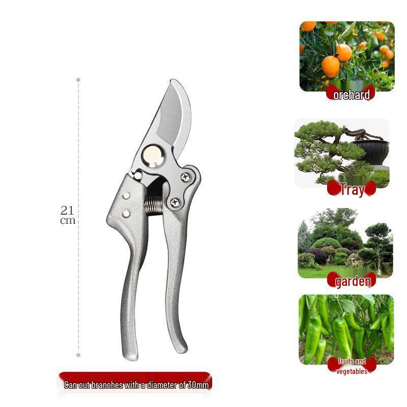 Tijeras de podar de alta resistencia SK5: Cortador Grande para Árboles Frutales y Ramas Gruesas, Herramienta de Jardín Ahorradora de Mano de Obra para el Hogar, Flores y Árboles