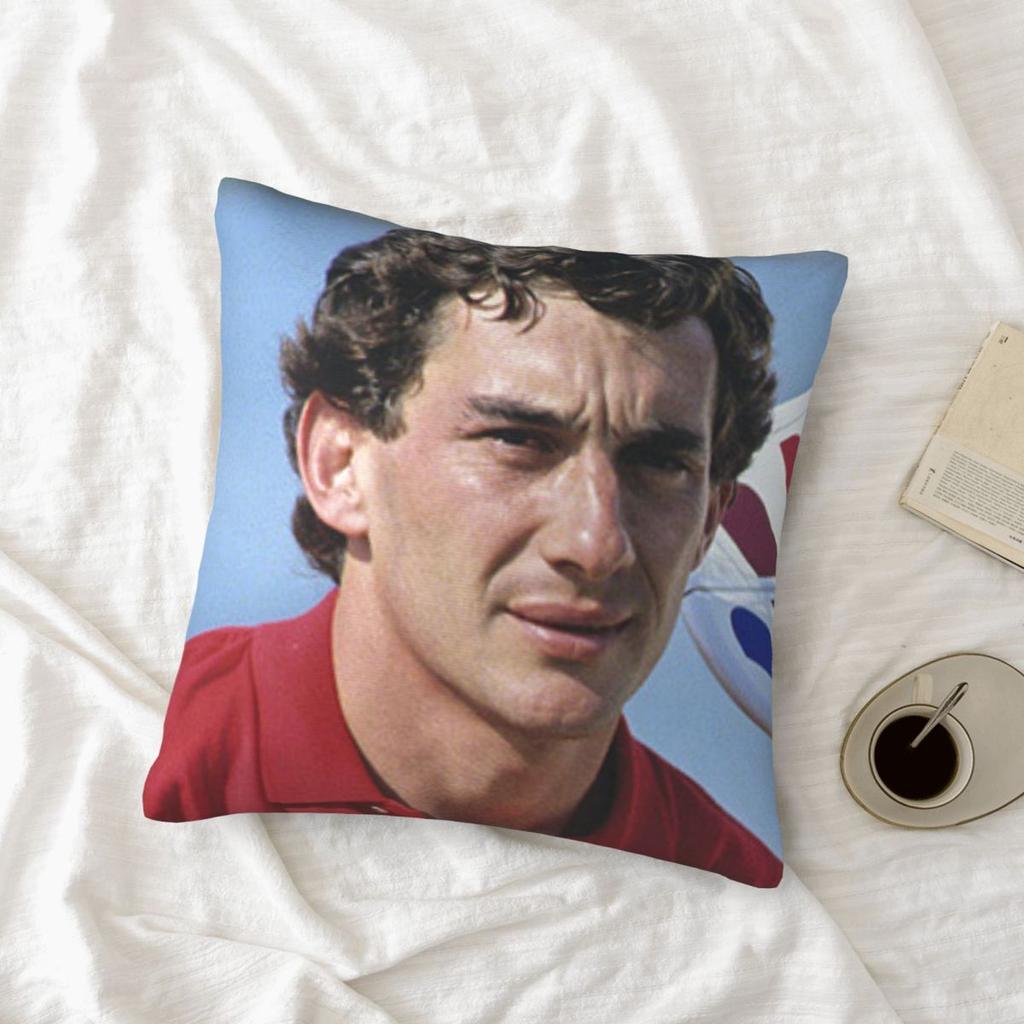 Ayrton Senna 000162 Federa Federe Copricuscini Cuscini Decorativi Federa Dakimakura Copricuscino