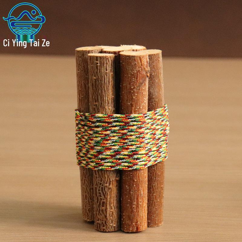 Hand-Polished Natural Peach Wood Branches for Calming Nerves and Peaceful Sleep