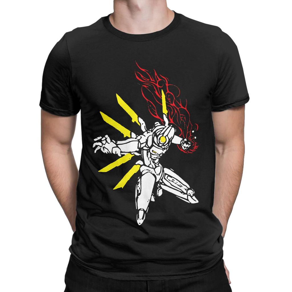 Ultrakill T Shirts for Unisex 100 Cotton Humorous TShirt Crew Neck Tee Shirt Short Sleeve Tops Gift Idea