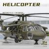1/64 UH-60 Hawk Helikopter Wielozadaniowy Model Samolotu Ze Stopu Symulacja Metalowy Model Latający Zabawka Dźwięk i Światło Prezent dla Dzieci