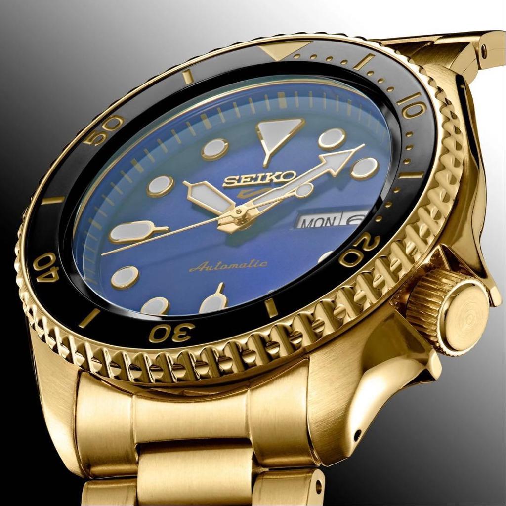Used Rare Seiko 5 SRPK20 US Exclusive Unused Submariner-style