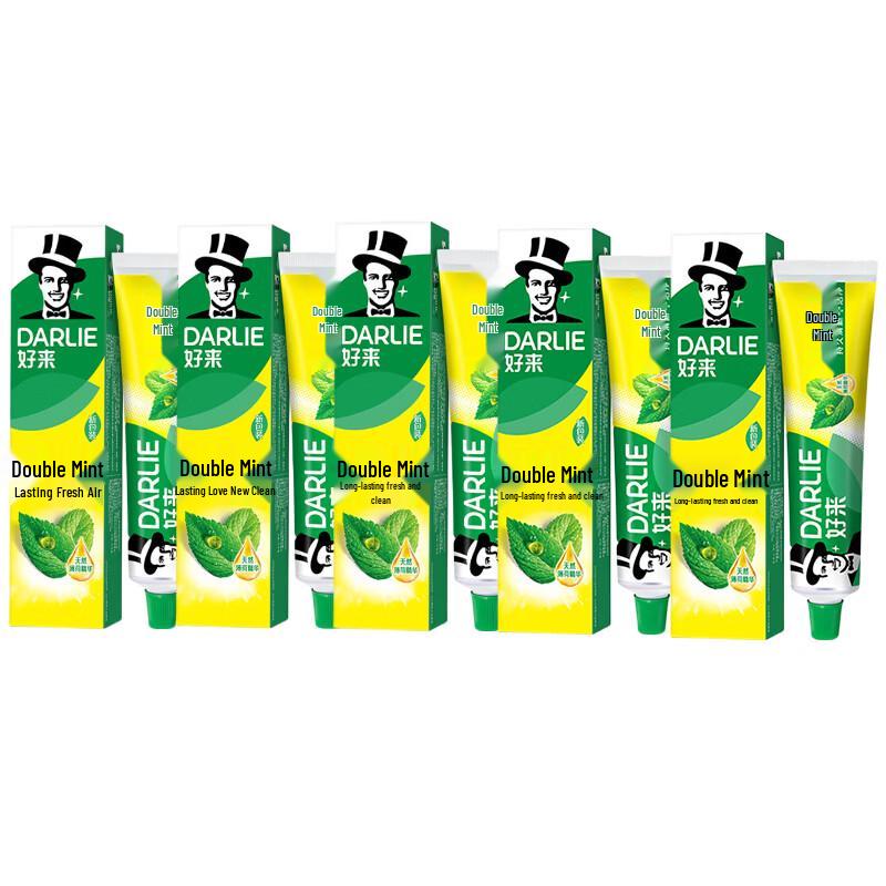 Зубная паста Hawley & Hazel Double Mint, 5 штук