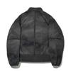 Li Ning Puffer Jackets Men's Black All Over Print Stand Collar Moderate Other AJMW049-3