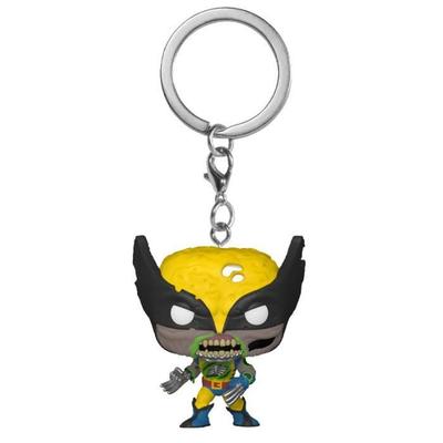 Brelok Funko Pop! - Marvel - Wolverine Zombie - Wielokolorowy - Plastik - Dorosły