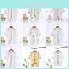 Baby Cotton Romper With Long Sleeves For Newborns Summer Safe Skinfriendly