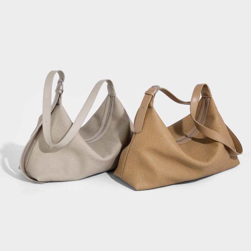 2025 New Autumn Winter Niche Single Shoulder Underarm Tote Bag Korean Style Large Bag Women's Fashion Crossbody Bag