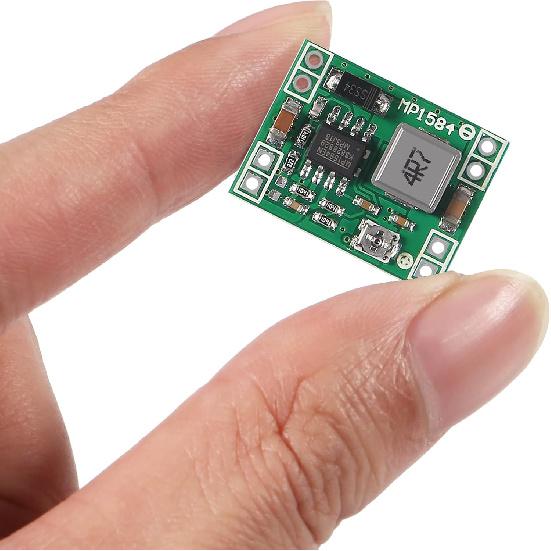 12PCS MP1584 MP1584EN DC-DC 3A Adjustable Voltage Buck Converter Mini Voltage Power Supply Step Down Module 24V To 12V 9V 5V 3V