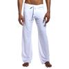 Men's Solid Color Loose Wide Leg Home Pants Pajama Pants Men's Casual Fashion Yoga Pants