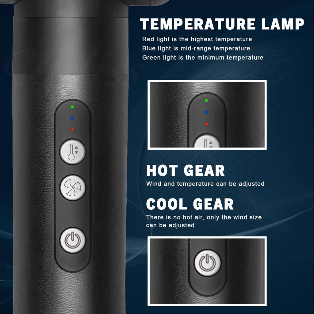 Fast Drying High Speed 7 In 1 Hair Styler Airstyler Hair Styling Curl Hot Air Brush 110000 Rpm Hair Dryer Brushes