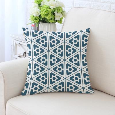 Simple Green Series Patterns Throw Pillow Cover With Short Plush Print Living Room Sofa Decoration Cushion Cover Pillow Covers