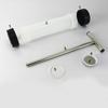 Home Kitchen Sausage Stuffer with 3 Filling Tubes Manual Hand Push Type Plastic Sausage Maker