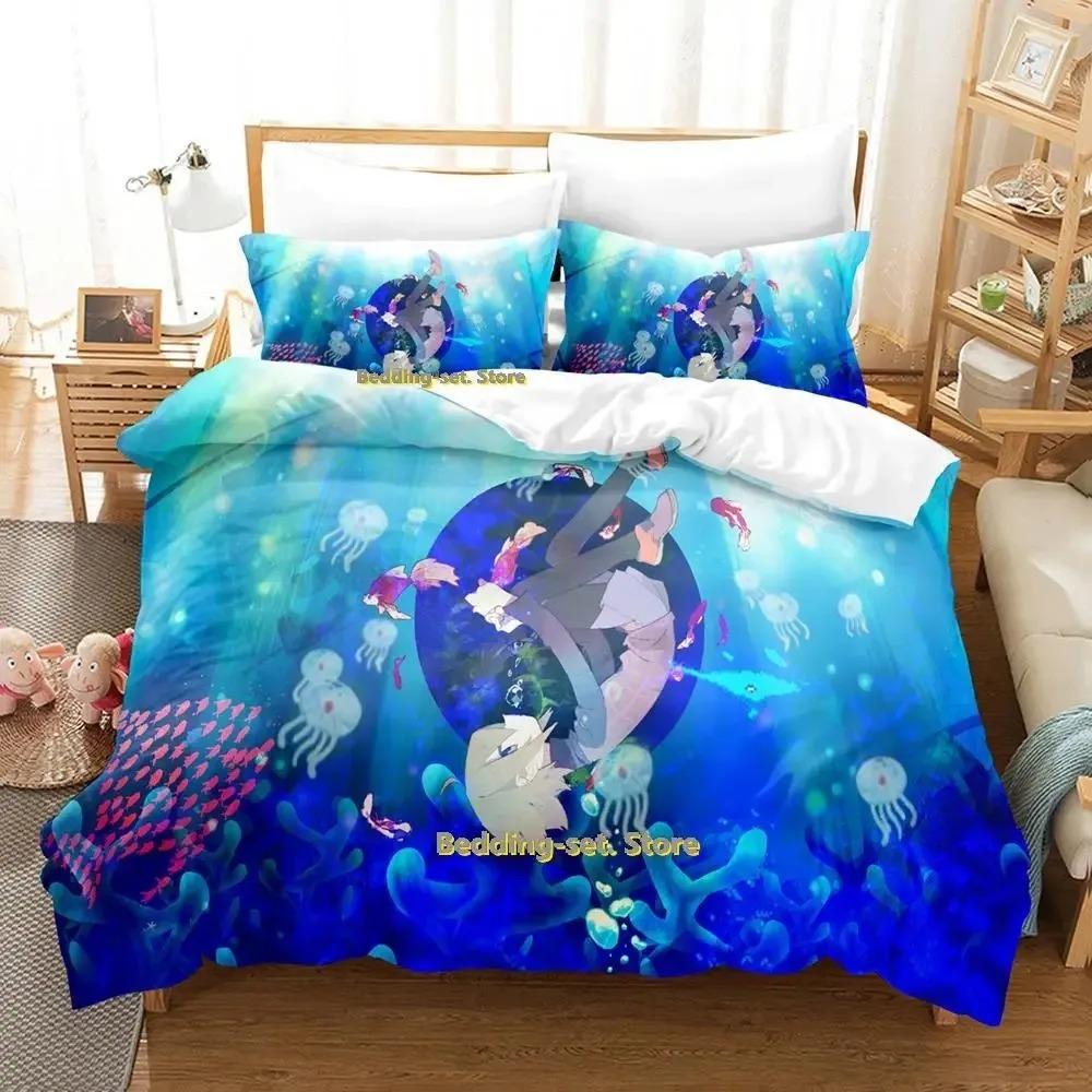 Nová ložní souprava Yume Nikki Jednolůžková Dvojlůžková Plná Queen King Size Ložní souprava pro dospělé Dětská ložnice Sady povlečení Anime parure de lit Postel