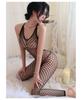 Hot Women's Sexy Mesh BodyStocking Fishnet Lingerie No Sleeve Bodysuits One Piece Jumpsuit Underwear Nightwear
