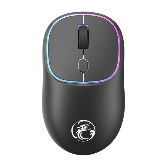 

iMICE 7 4 Charging DPI Adjustable Buttons Type-C Luminescent Rechargeable Wireless Mouse 2.4G