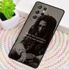 Bob Marley Zitate Rasta Reggae Aufdruck Handyhülle für Samsung Galaxy note 10 pro S26 Ultra S23 S24 FE S25 S21 S22 PLUS Hülle