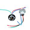 2Pcs 1157 Bulb Socket BAY15D Lamp Holder Adapter Base Connector For Brake Light