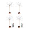 Nest and Flowers Table Lights Battery Operated Dandelion Lamps with Remote LED Twinkle Firework Light for Christmas Dinner Decor