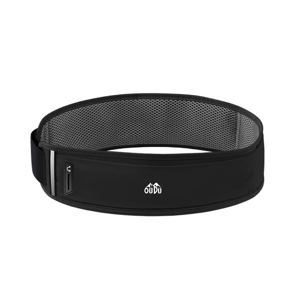 

Lightweight Running Waist Bag Waterproof Mobile Phone Bag Sports Belt Pouch Running Accessories 60-85cm чорний