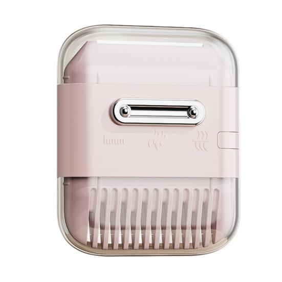 Multifunktionaler Haarschneider Kamm 3 Stufen Verstellbar 2-in-1 Haarschneider Kamm Tragbar Reise Doppelseitig Pony Augenbrauen Trimmer Kamm