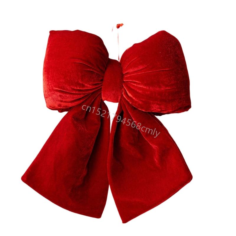 Holiday Velvets Ribbon Hanging Decoration For Restaurants Weddings And Seasonal Displays 6XDE