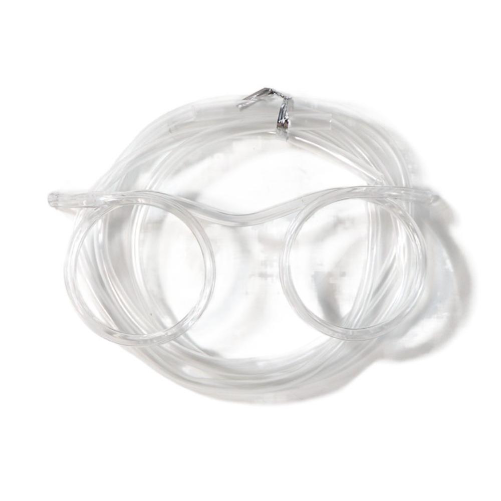 Reusable Straw Drinking Eyeglasses PVC Creativity Toy Novely Loop Straws  Party