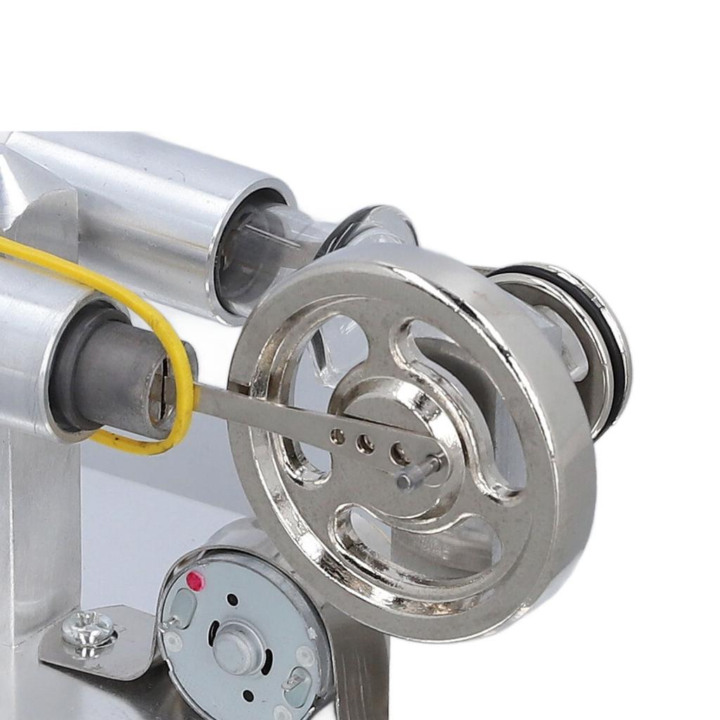 Stirling Engine Model Kits Physical Science Educational LED Electricity Generator Stirling Engine Model