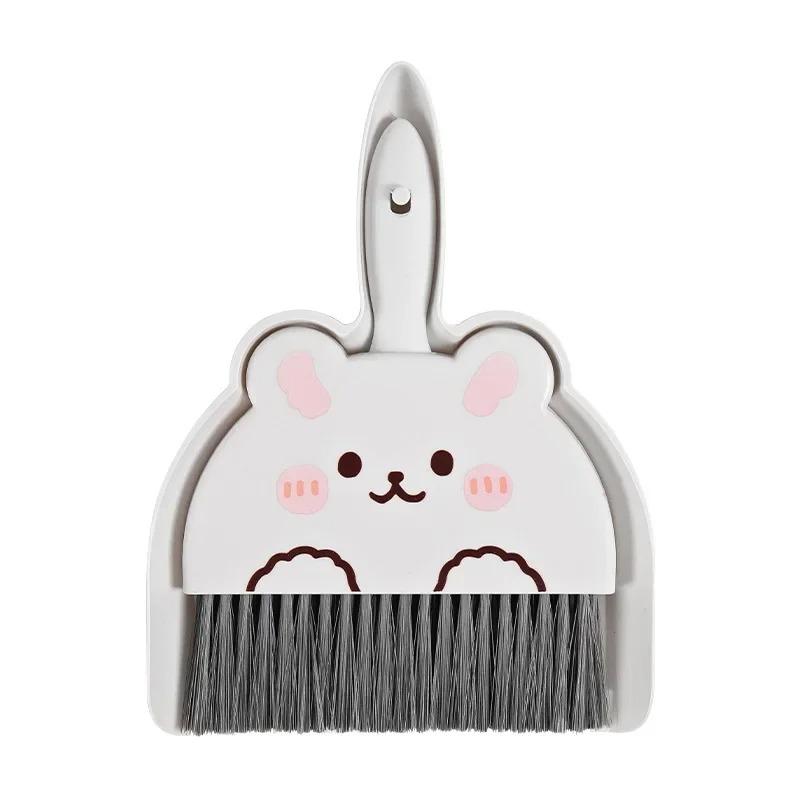 Small Broom Dustpan Set Household Desk Cleaning Desk Cleaning Garbage Shovel Pet Children Mini Broom Broom