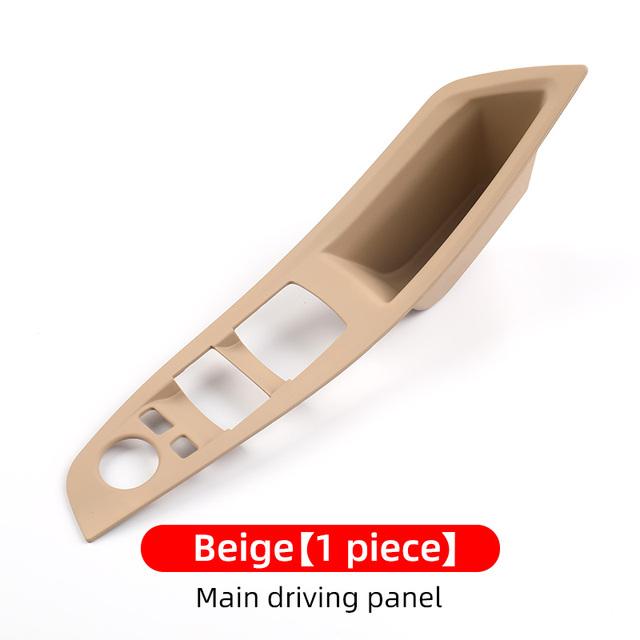 For BMW Series5 F10 F11 F18 11-17 LHD Car Inner Door Handle Cover Trim Auto Styling Interior Door Panel Pull Protect Accessories