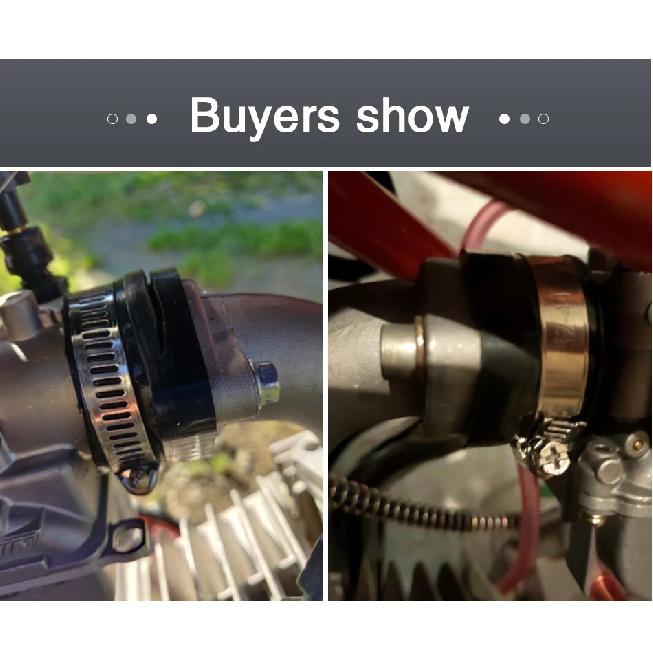 ZS MOTOS Intake Manifold Carburetor Carb VM22/PZ19/PZ26 Carburetor Interface Intake Manifold Adapter Carburetor Accessories