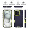 Husa de telefon Defender rezistenta la socuri pentru iphone 11 12 13 14 15 16 Pro Max X XS XR XSMAX 7 8 Plus SE2 SE4 Hard PC + Husa din spate TPU