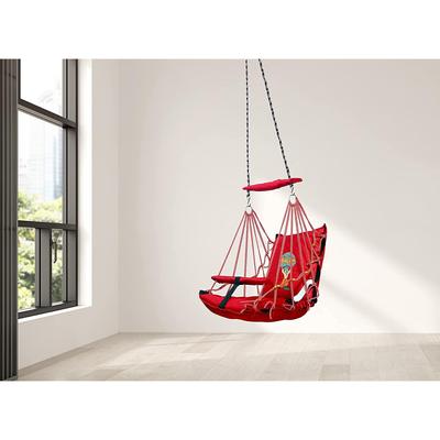 Portable Swing for 0-3 Years Babies with Safety Belt Jhula for Kids Reliance Fiber Material Hanging Indoor Outdoor Swing.