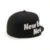 Cap 59FIFTY Side Logo Black 7 5950 NE NEW YORK BLK [New Era] 5/8