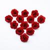 10/20pcs Silk Red Roses Head Decor Home Scrapbook Wedding Bridal Accessories Festival Decoration Diy Gift Box Artificial flowers