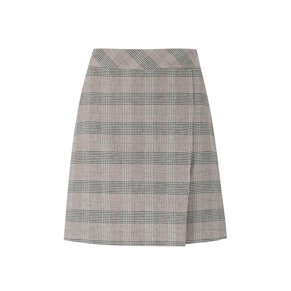 SOUP Check Mini Skirt (Oz4Srr2)