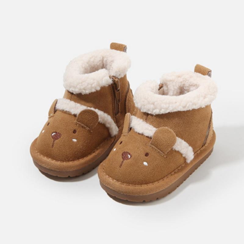 Dívčí zimní sněhule Dětské batolecí boty Kreslené bavlněné boty Chlapecké teplé bavlněné boty