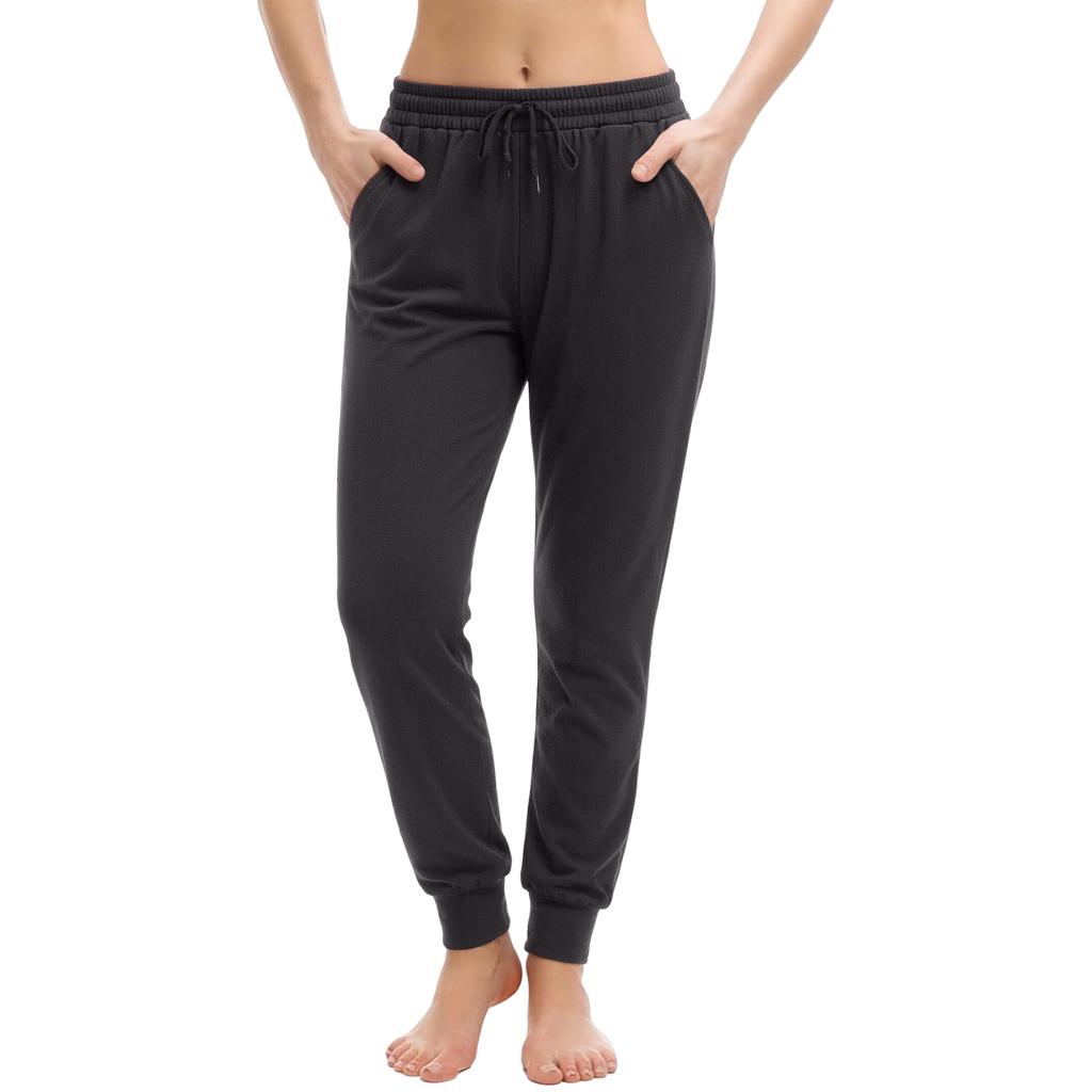 Women’s Drawstring Jogger Pants Loose Fit Casual Athletic Sweatpants with Elastic Waistband and Cuffed Ankles for Everyday Wear