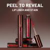 1pcs Peel Off Lip Stain Long Lasting Waterproof Tear-off Lip Gloss Red Brown Contour Natural Matte Lip Tint Women's Cosmetics