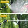 1 Set Electric Watering Sprayer Extendable Handle Stainless Steel USB Rechargeable Handheld Sprayer Wand for Garden