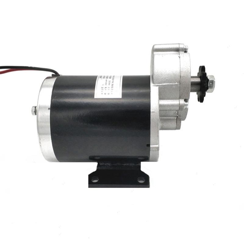 MY1020Z 600W 36V 48V Gear Brushed Motor Electric Motor with Bottom Base Volt DC Watt Gear Reduction ... 36V 600W