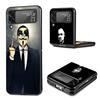 Man Suit Shirt Tie Phone Case For Samsung Galaxy Z Flip7 Flip6 5G Flip5 Flip4 Flip3 ZFlip 7 6 3 4 5 Shockproof Back Cover Galaxy
