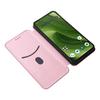 For Fairphone 6 Case Carbon Fiber Texture Drop-Proof PU Leather Phone Cover