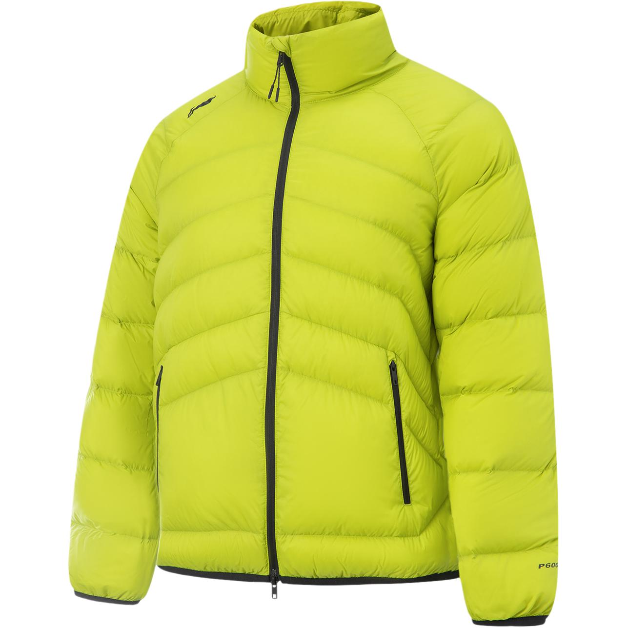 

Li Ning Серия Фитнес Куртка мужская короткая пуховая с логотипом и воротником-стойкой AYMV409-5 S